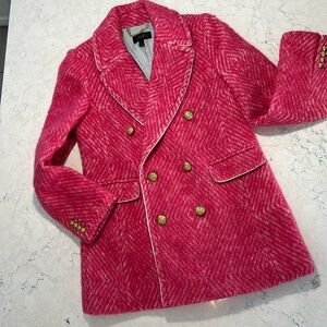 Women’s J Crew wool blend coat size 8